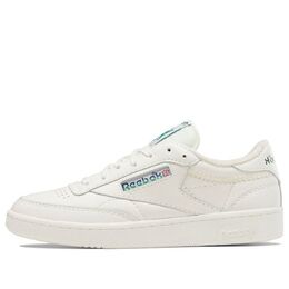 Кеды Reebok Club C 85 Vintage 'Split Logo - Cobalt Green', белый gx2743 | white