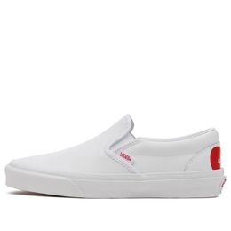 Кеды Vans slip-on 'White Valentine's Day', белый vn000xg8b0n | white