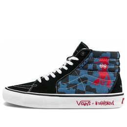 Кеды Vans Krooked x Skate SK8-HI 'Natas For Ray Barbee', синий vn0a5fccapg | blue