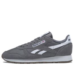 Беговые кроссовки Reebok Classic Leather 'Pure Grey White', серый gv9641 | grey