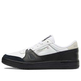 Кеды Reebok LT Court Cozy Wear-resistant Skateboarding Shoes Unisex White Black, черный hp5361 | black