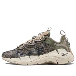 Беговые кроссовки Reebok Billionaire Boys Club x Zig Kinetica 2 'Digi-Camo', зеленый gx1313 | green