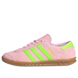 Кроссовки (WMNS) Adidas Hamburg 'Clear Pink Solar Green', розовый js0683 | pink