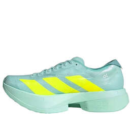Кроссовки (WMNS) Adidas Adizero Adios Pro 4 'Semi Flash Aqua Lucid Lemon' jr1243 | teal