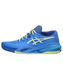 Кроссовки (WMNS) Asics Gel-Resolution X 'Clay Blue Coast Huddle Yellow', синий 1042a277-400 | blue