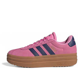 Кроссовки (WMNS) Adidas VL Court Bold 'Bliss Pink Dark Blue', розовый ji1789 | pink