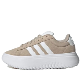 Кроссовки (WMNS) Adidas Grand Court Platform 'Beige White', бежевый ih2408 | beige