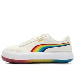 Кеды (WMNS) Puma Suede Mayu Prism, кремовый 387240-03 | creamy