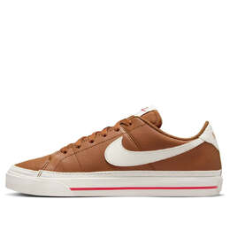 Кроссовки (WMNS) Nike Court Legacy Next Nature 'Light British Tan Fire Red Sail', желто-коричневый dh3161-200 | tan