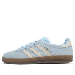 Кроссовки (WMNS) Adidas Gazelle Indoor 'Light Blue', синий ji2717 | blue