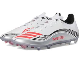 Кроссовки Adidas F50 Messi League Firm/Multi Ground Soccer Cleats, цвет White/Lucid Red/Silver Metallic 10000359 | white/lucid red/silver metallic