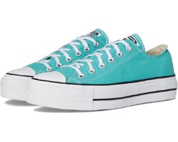 Кроссовки Converse Chuck Taylor All Star Lift Platform - Ox, цвет Archive Sea Green/White/Black 10010238 | archive sea green/white/black