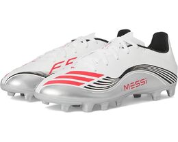 Кроссовки Adidas F50 Messi Club Firm/Multi Ground SoccerCleats, цвет White/Lucid Red/Silver Metallic 10000340 | white/lucid red/silver metallic