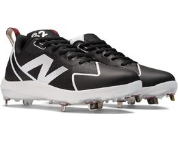 Кроссовки New Balance FuelCell Romero Duo Softball Cleats, черный/белый 9917714 | black/white