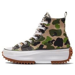 Кеды Converse Run Star Hike High 'Archive Print Camo', зеленый 170913c | green