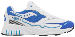 Кроссовки Saucony 3D Grid Hurricane 'White Royal' Sample, белый s70646 2 s | white