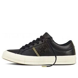 Кеды Converse One Star OX Shoes 'Black/White' Leather, золотой 159701c | gold