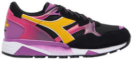 Кроссовки Diadora N9002 'Black Purple', черный 501 178765 c9924 | black