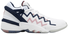 Кроссовки Adidas D.O.N. Issue #2 GCA 'Team USA', белый fy0872 | white