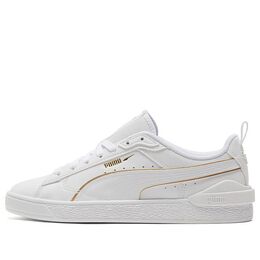 Кеды Puma Suede Bloc 'Liquid Metal - White Team Gold', белый 381190-01 | white
