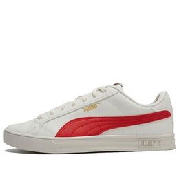 Кеды Puma Smash Vulc V3 LO 'White Red', белый 380752-12 | white