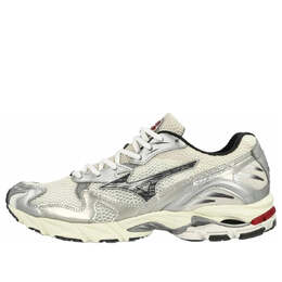 Кроссовки Mizuno Wave Rider 10 'White Black Rythmic Red', серебряный d1ga243111 | silver
