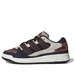 Кроссовки Adidas Forum Puffed 'Off White Dark Brown Black', коричневый js3160 | brown