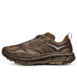 Кроссовки Hoka One One x Satisfy Mafate Speed 4 Lite 'Rubber', коричневый 1157050-rbbr | brown
