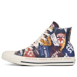 Кеды Converse Chuck Taylor All Star Bold Branding High Top, разноцветный 166498c | multi-color