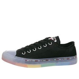 Кеды Converse All Star Low Trainers Rainbow Black Exclusive, черный 168199c | black