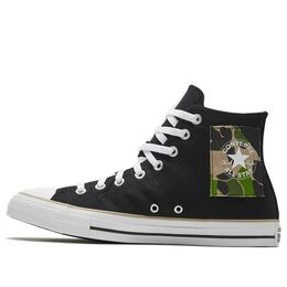 Кеды Converse Chuck Taylor All Star 'Black White Camo Patch', черный 167179c | black