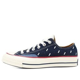 Кеды Converse Chuck 70 Low 'Indigo Boro - Midnight Navy', синий 171065c | blue