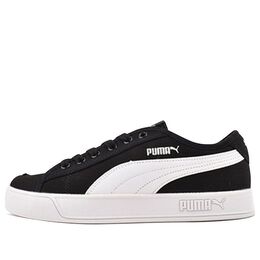 Кеды Puma Smash v2 Vulc CV 'Black White', черный 365968-01 | black