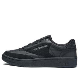 Кроссовки Reebok Club C 85 'Black', черный 100222334 | black