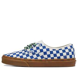 Кроссовки Vans Authentic Checkerboard Shoes 'Blue White Gum', синий vn0009pvy6z | blue