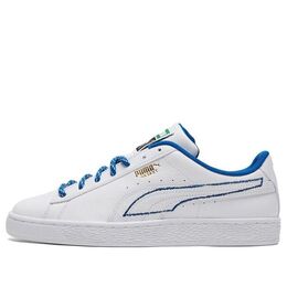 Кеды Puma Basket New Heritage 'White Royal', синий 380869-01 | blue