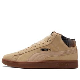 Кеды Puma Smash v2 Mid WTR 'Plaid - Pebble', хаки 385174-02 | khaki