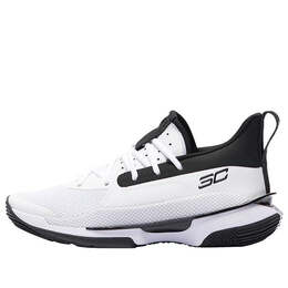 Кроссовки Under Armour Curry 7 Team 'White Black', черный 3023838-108 | black