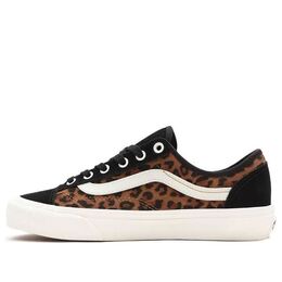 Кеды Vans Suede Leopard Style 36 Deconstructions SF Shoes Brown vn0a3mvl4y5 | leopard