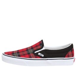 Кроссовки Vans Slip-On 'Red Plaid', красный 0530037911368060 | red