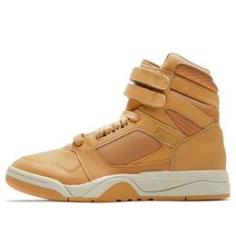 Кеды Puma PALACE GUARD MID COURTSIDE 'Brown White', белый 370069-02 | white
