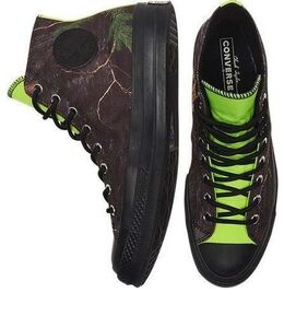 Кеды Converse Realtree x Chuck 70 GTX High 'Black', черный 169364c | black