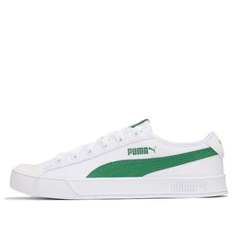 Кеды Puma Smash v2 Vulc CV 'White Amazon Green', белый 365968-08 | white