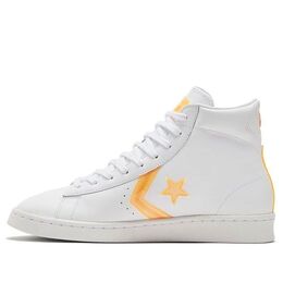 Кеды Converse Pro Leather High 'Hi-Vis Collection - White Flash Orange', белый 169500c | white