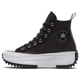 Кеды Converse Run Star Hike High 'Black Ice - Black Silver', черный 169437c | black