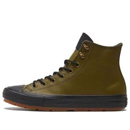 Кеды Converse Chuck Taylor All Star Winter Leather High 'Dark Moss', зеленый 169400c | green