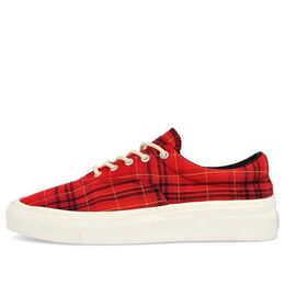 Кеды Converse Skid Grip Low 'Twisted Plaid - Haute Red', красный 169219c | red