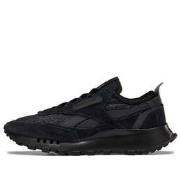 Спортивные кроссовки Reebok Classic Leather Legacy Shock Absorption Shoes/Sneakers Unisex Black, черный gw9977 | black