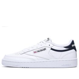 Кеды Reebok Club C 85 Sneakers 'White Black', черный fy1961 | black