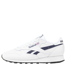 Кроссовки Reebok Classic Leather 'White Vector Navy', белый 100033996 | white